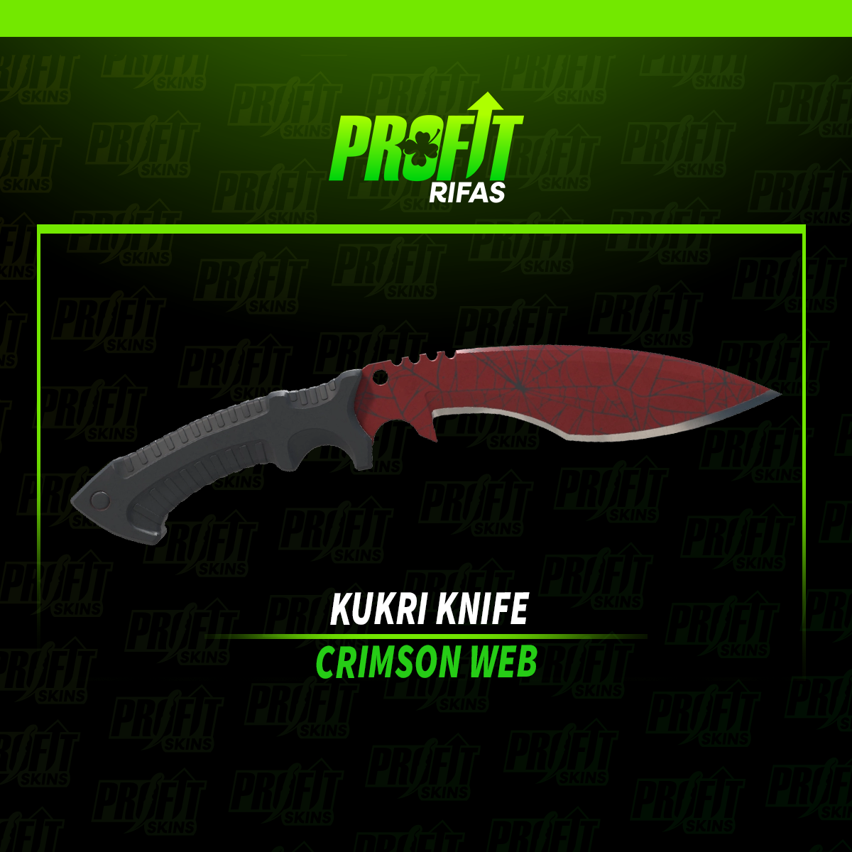 ★ KUKRI KNIFE | CRIMSON WEB (FT) 05.05